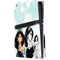 Disney Princess Jasmine Sketch PS5 Pro Disk Console Skin