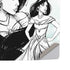Disney Princess Jasmine Sketch PS5 Pro Disk Console Skin