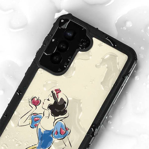 Disney Princess Snow White Art Galaxy S24 Plus Waterproof Case