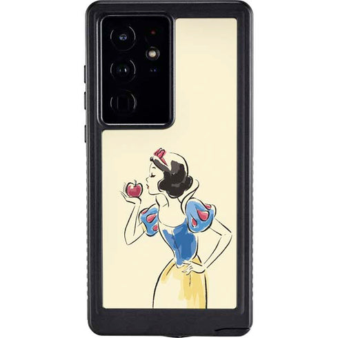 Disney Princess Snow White Art Galaxy S24 Ultra Waterproof Case