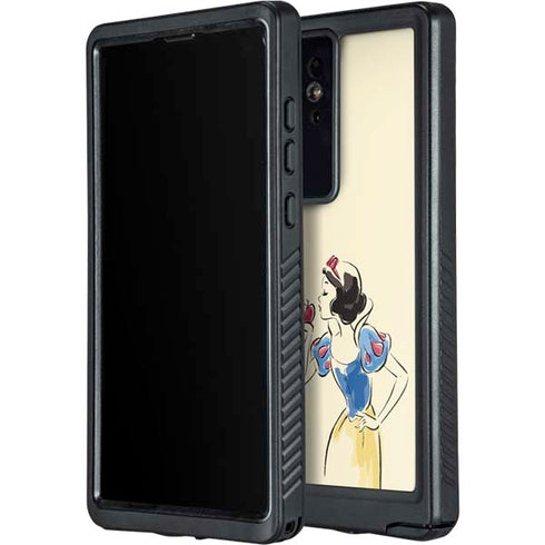 Disney Princess Snow White Art Galaxy S24 Ultra Waterproof Case