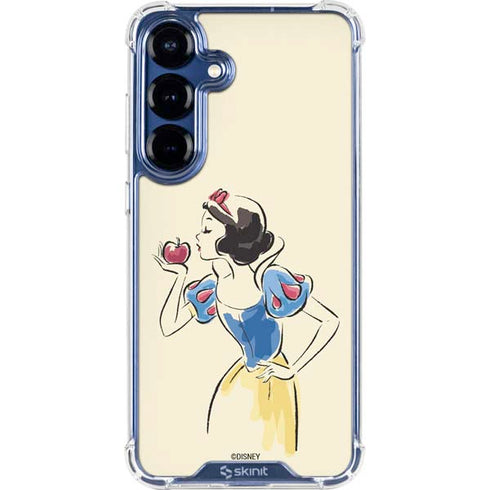 Disney Princess Snow White Art Galaxy S25 FE Clear Case