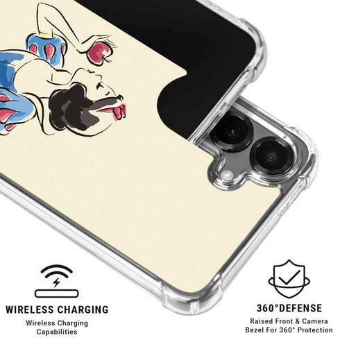 Disney Princess Snow White Art Galaxy S26 Plus Clear Case