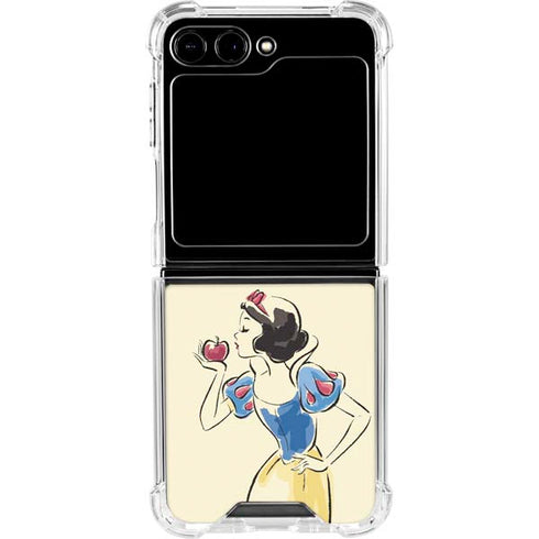 Disney Princess Snow White Art Galaxy Z Flip6 Clear Case