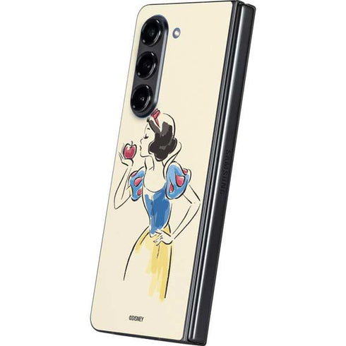 Disney Princess Snow White Art Galaxy Z Fold5 5G Skin