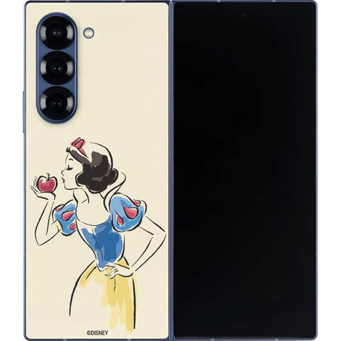Disney Princess Snow White Art Galaxy Z Fold6 Skin