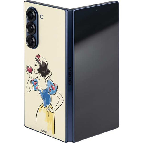 Disney Princess Snow White Art Galaxy Z Fold6 Skin