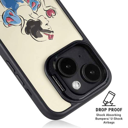 Disney Princess Snow White Art iPhone 14 Plus Kickstand Case