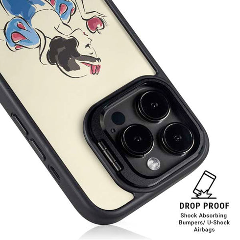 Disney Princess Snow White Art iPhone 15 Pro Kickstand Case