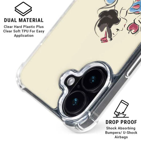Disney Princess Snow White Art iPhone 16 MagSafe Case