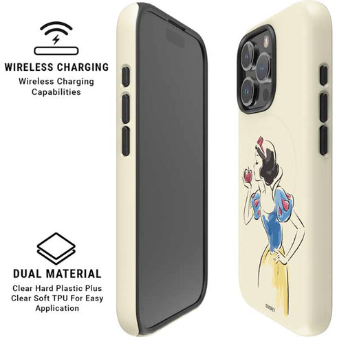 Disney Princess Snow White Art iPhone 16 Pro Magsafe Impact Case