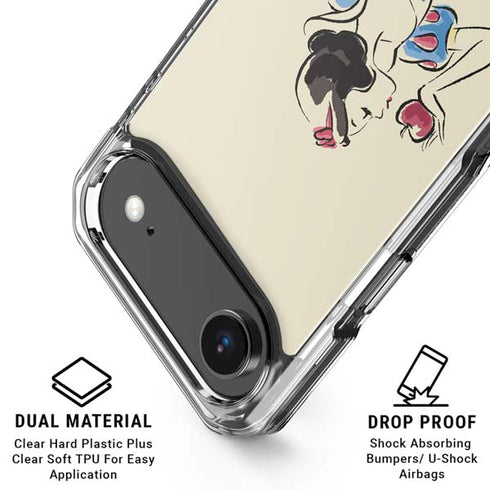 Disney Princess Snow White Art iPhone 17 Air Clear Case