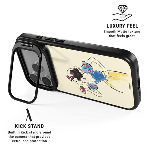 Disney Princess Snow White Art iPhone 17 Pro Max Kickstand Case