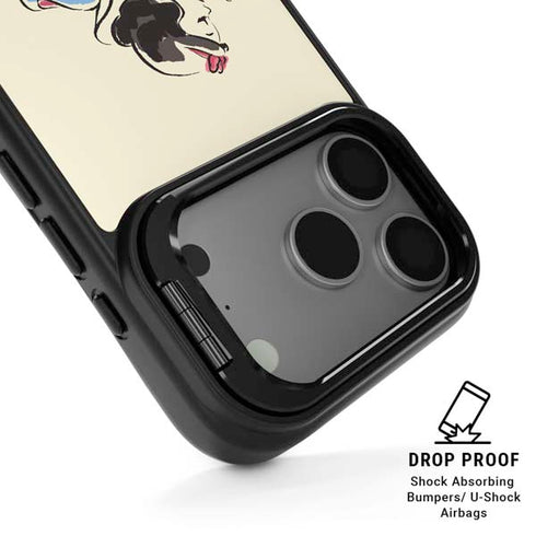 Disney Princess Snow White Art iPhone 17 Pro Max Kickstand Case