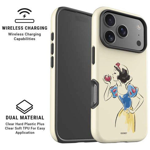 Disney Princess Snow White Art iPhone 17 Pro Max Magsafe Impact Case