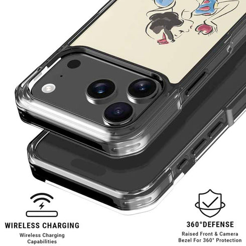 Disney Princess Snow White Art iPhone 18 Pro Clear Case