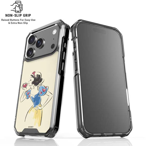 Disney Princess Snow White Art iPhone 18 Pro Clear Case