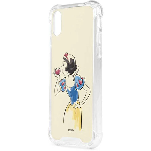 Disney Princess Snow White Art iPhone XS Clear Case