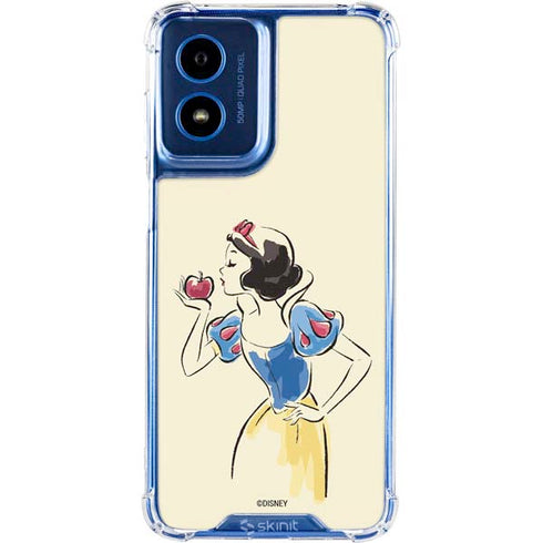 Disney Princess Snow White Art Moto G 5G (2024) Clear Case