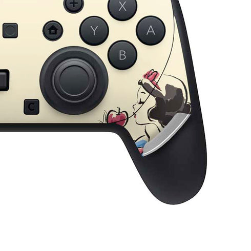 Disney Princess Snow White Art Nintendo Switch 2 (2025) Pro Controller Skin