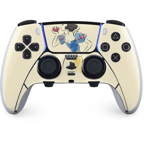 Disney Princess Snow White Art PS5 DualSense Edge Pro Controller Skin