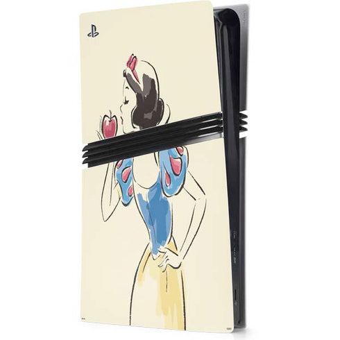 Disney Princess Snow White Art PS5 Pro Console Skin