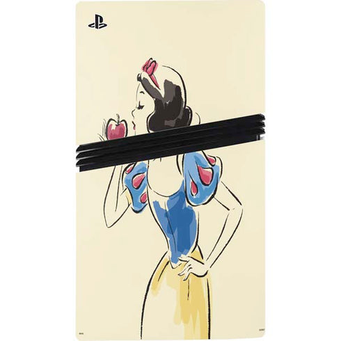 Disney Princess Snow White Art PS5 Pro Disk Bundle Skin