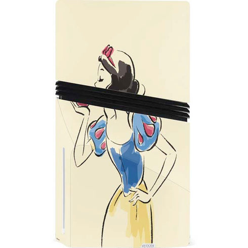 Disney Princess Snow White Art PS5 Pro Disk Console Skin