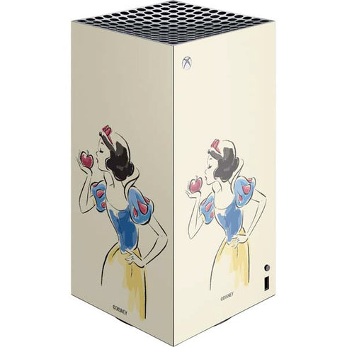Disney Princess Snow White Art XBox Series X Digital Edition Console Skin
