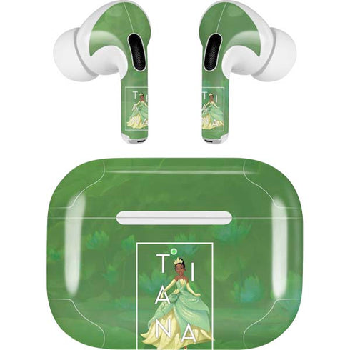Disney Princess Tiana Floral Apple AirPods Pro Skin