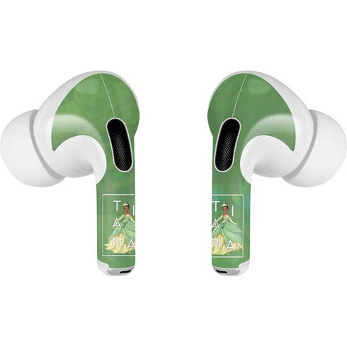 Disney Princess Tiana Floral Apple AirPods Pro Skin
