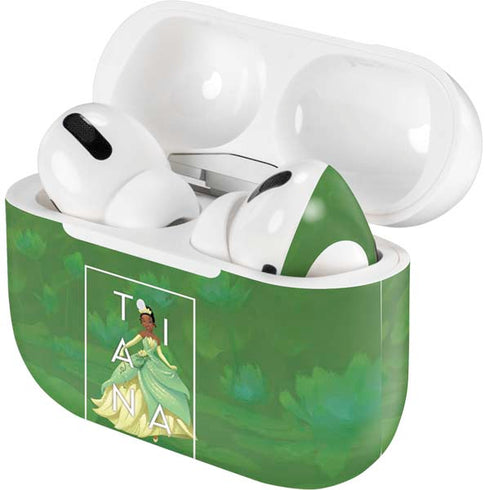 Disney Princess Tiana Floral Apple AirPods Pro Skin