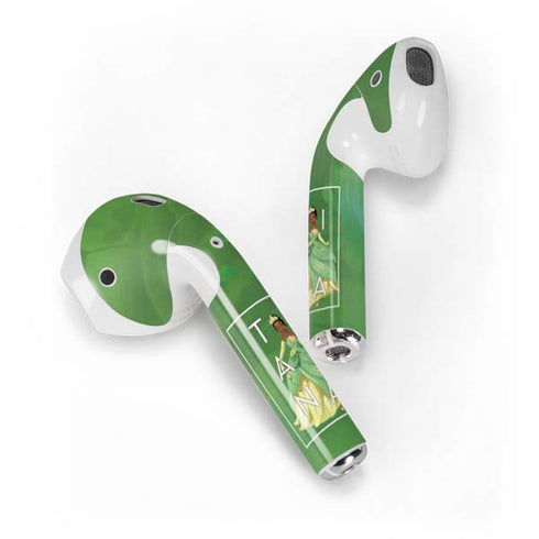 Disney Princess Tiana Floral Apple AirPods Skin
