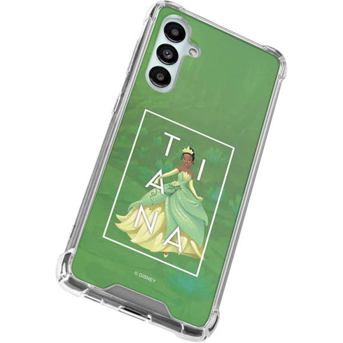 Disney Princess Tiana Floral Galaxy A16 5G Clear Case