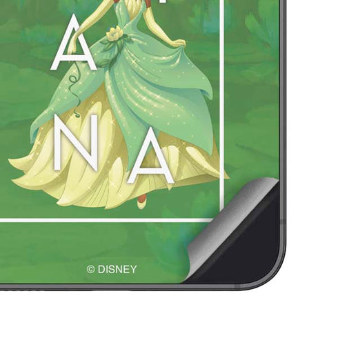 Disney Princess Tiana Floral Galaxy A16 5G Skin