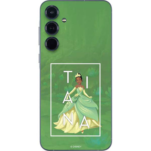 Disney Princess Tiana Floral Galaxy A35 5G Skin