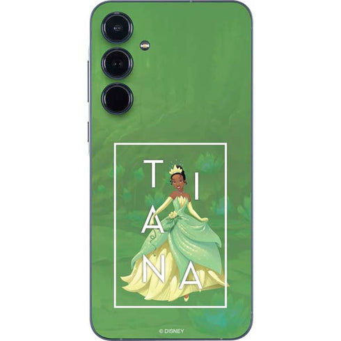 Disney Princess Tiana Floral Galaxy A55 5G Skin