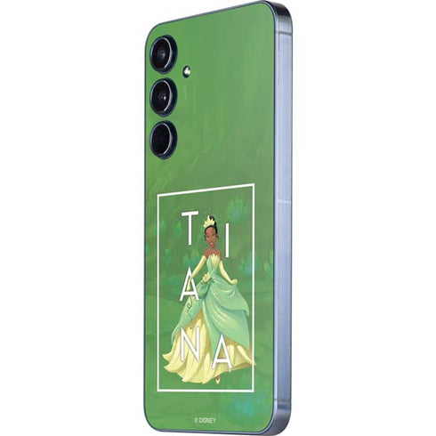 Disney Princess Tiana Floral Galaxy A55 5G Skin