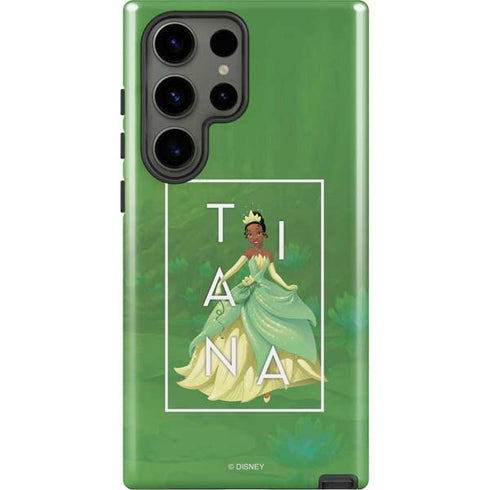 Disney Princess Tiana Floral Galaxy S23 Ultra Pro Case