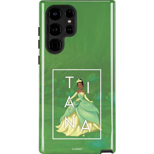 Disney Princess Tiana Floral Galaxy Cases