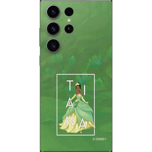 Disney Princess Tiana Floral Galaxy S25 Ultra Skin