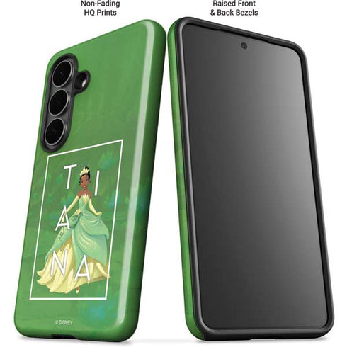 Disney Princess Tiana Floral Galaxy S26 Plus Impact Case