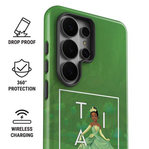 Disney Princess Tiana Floral Galaxy S26 Ultra Impact Case