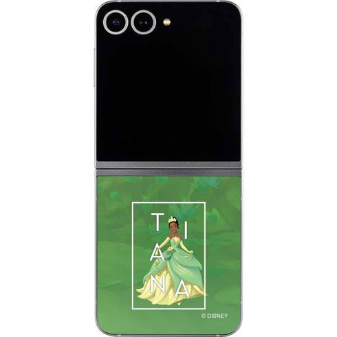 Disney Princess Tiana Floral Galaxy Z Flip6 Skin