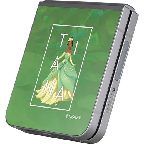 Disney Princess Tiana Floral Galaxy Z Flip6 Skin