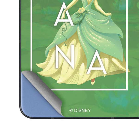 Disney Princess Tiana Floral Galaxy Z Fold5 5G Skin