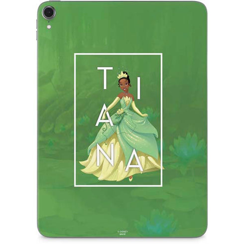 Disney Princess Tiana Floral Apple iPad Pro Skin