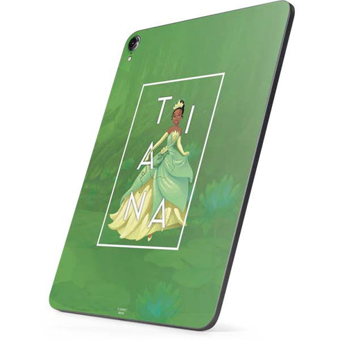 Disney Princess Tiana Floral Apple iPad Pro Skin