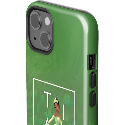 Disney Princess Tiana Floral iPhone 15 Impact Case