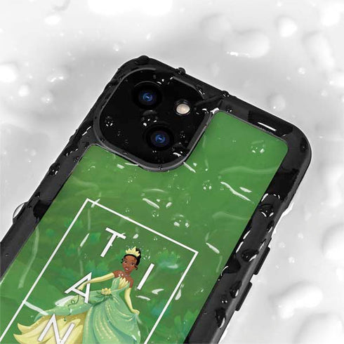 Disney Princess Tiana Floral iPhone 15 Plus Waterproof Case